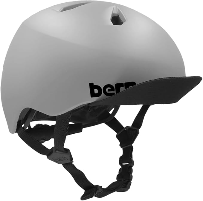 Bern Nino Bike Helmet for Kids, Ages 3-12, Flip Visor, Adjustable fit, Lightweight, CPSC Safety Certified-CubbioJoy