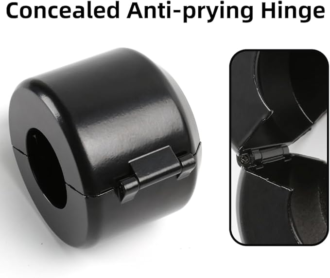 Door Knob Lockout Device Cover to Disable Doorknob/Faucet/Water Valve Hose Lock Door Handle Temporary Lock for Bedroom Door from Outside-CubbioJoy