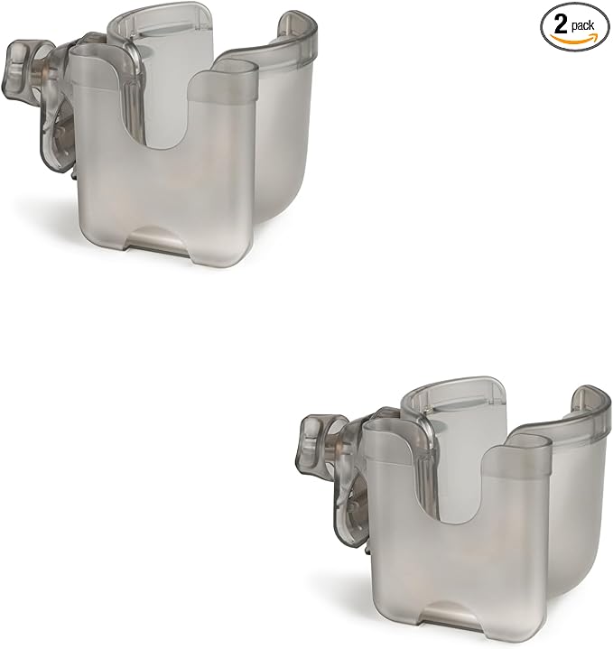 Accmor Stroller Cup Holder with Phone Holder, Bike Cup Holder, Universal Cup Holder for Uppababy Nuna Doona Strollers, 2-in-1 Cup Phone Holder for Stroller, Bike, Wheelchair, Walker, Scooter-CubbioJoy