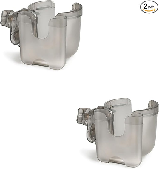Accmor Stroller Cup Holder with Phone Holder, Bike Cup Holder, Universal Cup Holder for Uppababy Nuna Doona Strollers, 2-in-1 Cup Phone Holder for Stroller, Bike, Wheelchair, Walker, Scooter-CubbioJoy