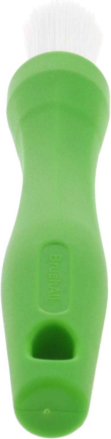 BrushAll® Wire Hand Brush with Ergonomic Handle and Tightly Packed Bristles for Kitchen, Garage, Indoor, Outdoor (Nylon) Patent Pending-CubbioJoy