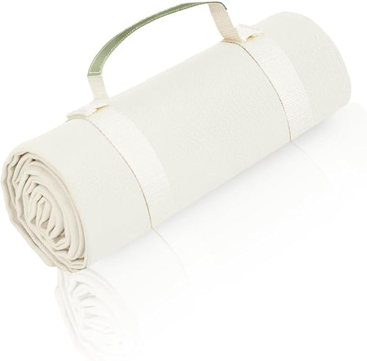 4’9” x 3’3” Compact Minimalist Water Resistant Canvas Mat,Kids/Single Use,Lightweight for Outdoor,Picnic,Beach-CubbioJoy