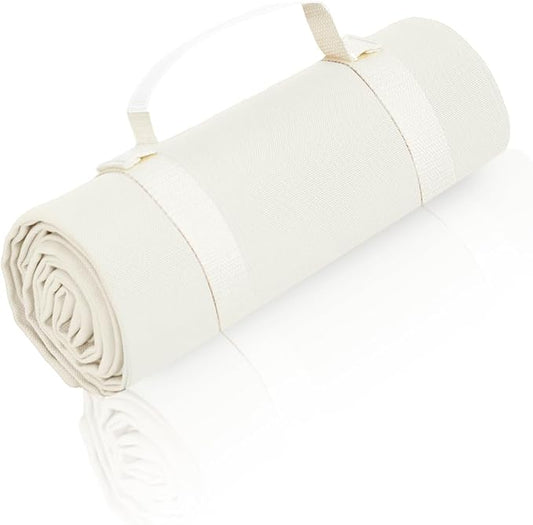 4’9” x 3’3” Compact Minimalist Water Resistant Canvas Mat,Kids/Single Use,Lightweight for Outdoor,Picnic,Beach-CubbioJoy