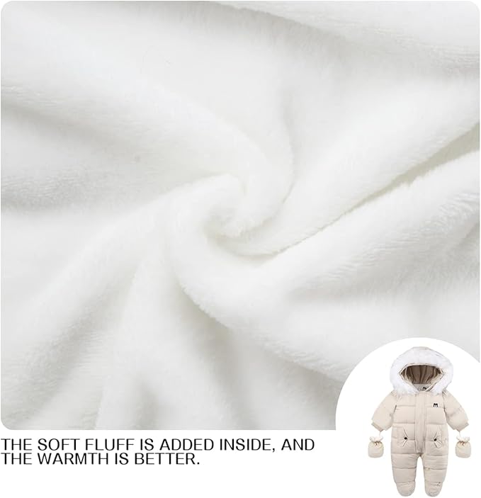 Baby Girl Winter Snowsuit Toddler Jacket Clothes For Boy Infant Jumpsuit Hoodied-CubbioJoy