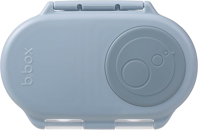 b.box Snack Containers for Kids, Toddler Snack Box Container, Reusable Small Bento Box for Lunch, School & Travel, Leak Proof, BPA free, Dishwasher Safe, Ages 4 months+ (Chill Out, 12oz capacity)-CubbioJoy