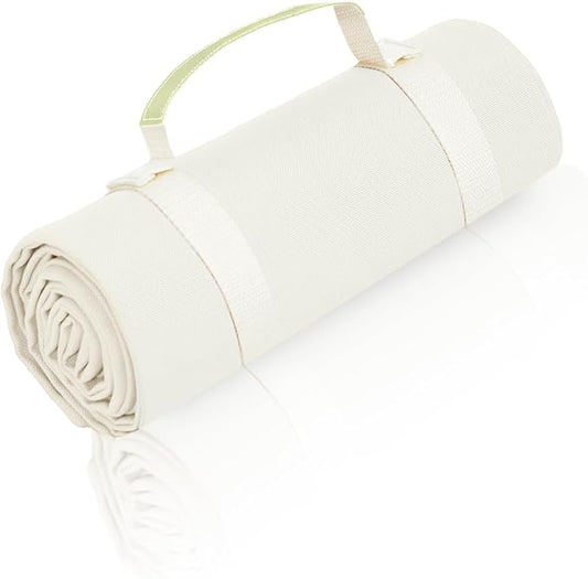 4’9” x 3’3” Compact Minimalist Water Resistant Canvas Mat,Kids/Single Use,Lightweight for Outdoor,Picnic,Beach-CubbioJoy