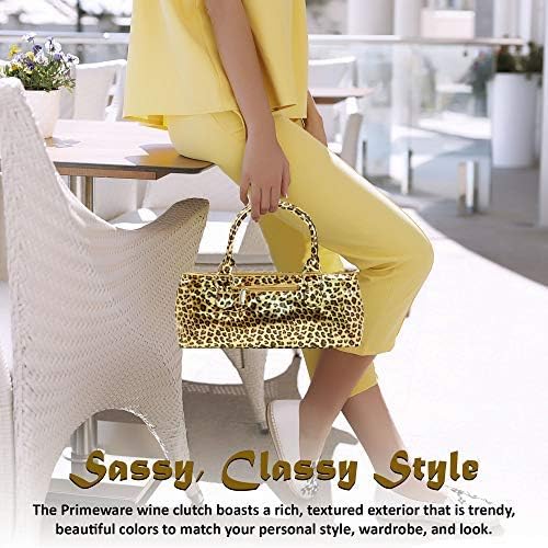 Cheetah Wine Clutch-CubbioJoy