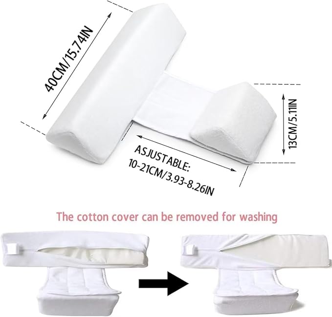 Baby Side Sleeper Weddge Adjustable Soft and Breathable Pillow-CubbioJoy