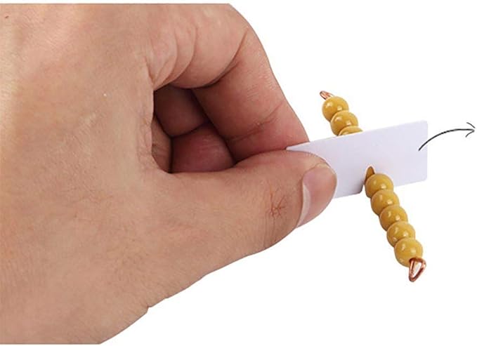 Kghios Montessori Golden Beads Materials Decimal System Bank Game Montessori Math Toys Mathematics Teaching Aids Materials Baby Preschool Education Toys-CubbioJoy