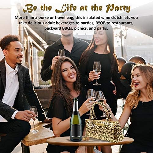 Cheetah Wine Clutch-CubbioJoy