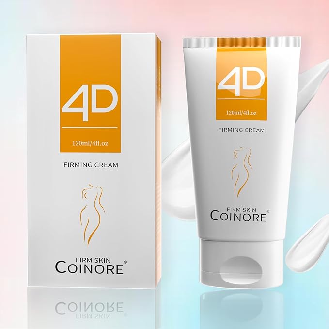 B Flat Belly Firming Cream - Fast Absorbing Moisturizer Firming, Tightening Cream for Belly, Thigh & Buttocks for Women & Men, 4.0 Fl Oz-CubbioJoy