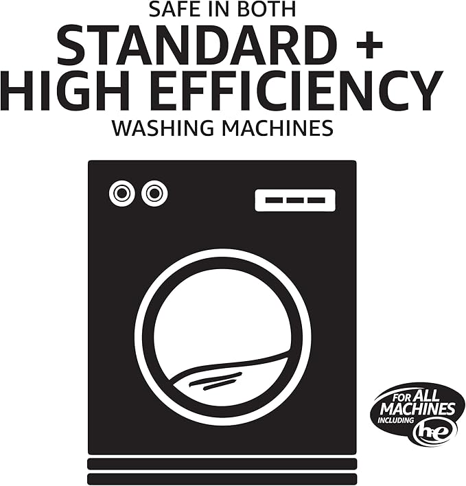 Amazon Basics Concentrated Liquid Laundry Detergent, Clean Linen, 110 loads, 82.5 Fl Oz (Previously Solimo)-CubbioJoy