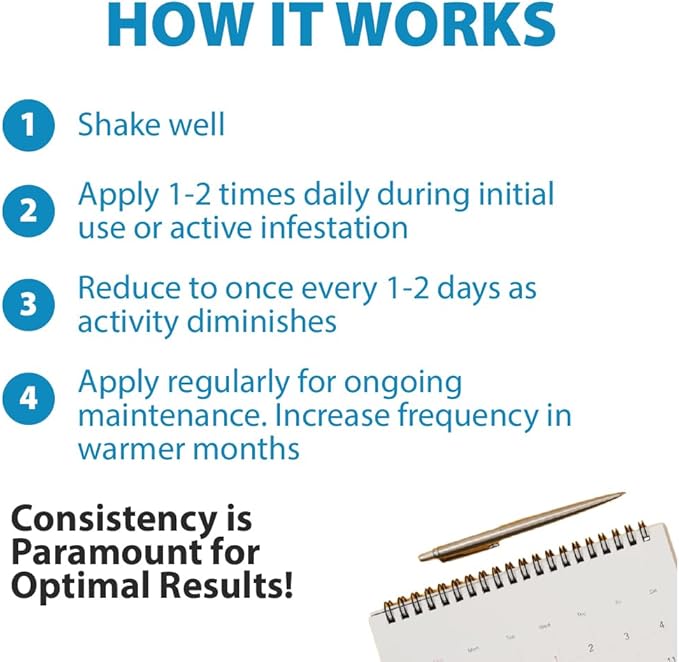 Insect Shoo Spray - Insect Repellent Spray - Pet and Kid Safe Ant, Mosquito, and Spider Repellent for Indoor/Outdoor Use - Lemongrass, Thyme, Geraniol Powered Bug Control for Home-CubbioJoy