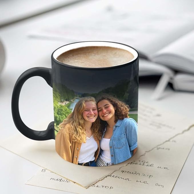 Custom Mug, Customized Photo Coffee Mug, Personalized 11 Oz Ceramic Mug with Text Logo Photo, Taza Personalizadas for Men Women-CubbioJoy