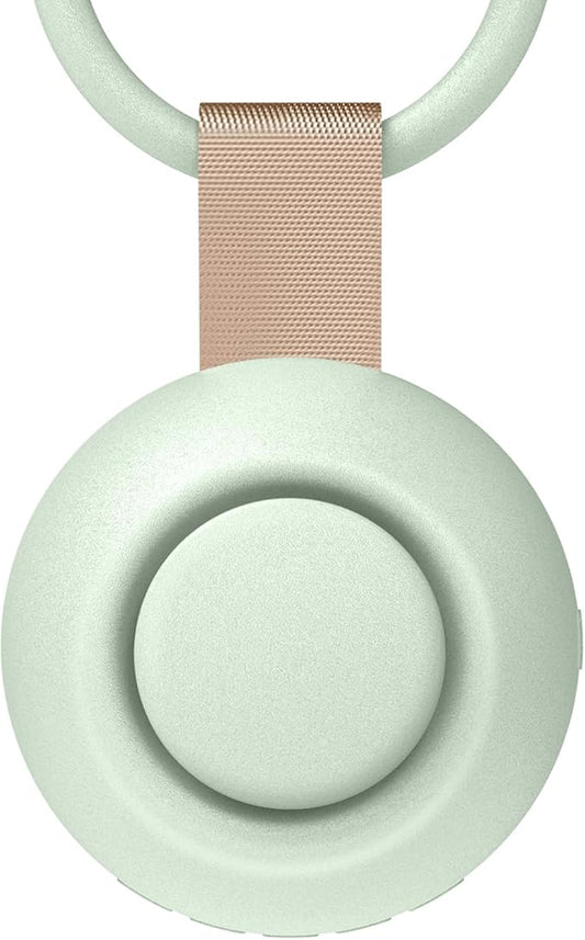 2025 Mom's Choice Awards, Portable Sound Machine for Baby Adult, AI Cry Detection, 18 Soothing Sound, Bluetooth Rechargeable White Noise Machine for Home Office Travel, Nursery Light, Green-CubbioJoy