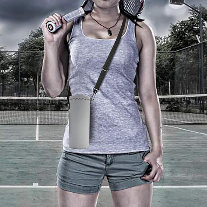 AUPET Water Bottle Bag Carrier,24oz/32oz Insulated Neoprene bottle Sling Holder Case Pouch Cover for 1000ML/750ML Bottles with Shoulder Strap for walking-CubbioJoy