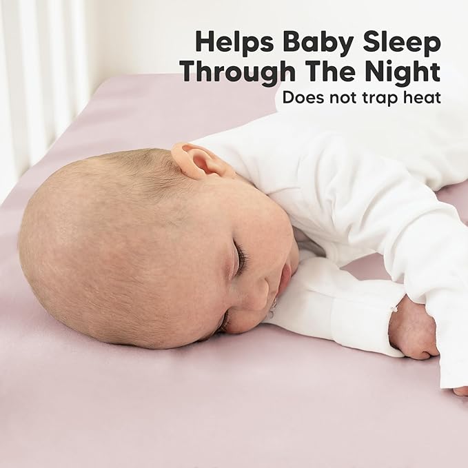 KeaBabies 2-Pack Organic Crib Sheets for Boys, Girls - 52x28 Fitted Crib Mattress Sheet Neutral, Breathable Jersey Cotton Cover for Baby Bed, Toddler Mattress, Soft & Cute Prints (Pastel)-CubbioJoy