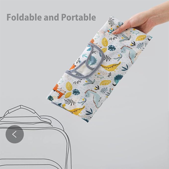 5 Pack Long Sleeve Bib,Baby Toddler Waterproof Sleeved Bib for 6-30 Months Reusable with Catch-all Pocket-CubbioJoy