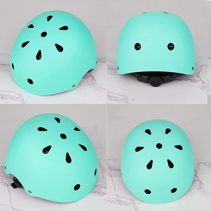 Adjustable Kids Helmet with Knee Pad, Elbow Pads & Wrist Guards - Toddler Bike Helmets for Ages 3-5, 5-8, 8-14 Years - Perfect for Skating, Biking, Cycling, and Skateboard - for Boys and Girls-CubbioJoy