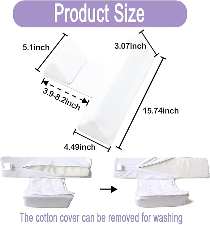 Baby Side Sleeper Wedge Removable Washable Breathable and Adjustable Pillow-CubbioJoy