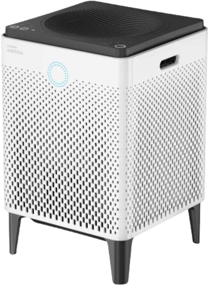 Coway AP-2015F Airmega 400 Smart Air Purifier (Covers 1,560 sq. ft.), True HEPA Air Purifier with Smart Technology, White-CubbioJoy