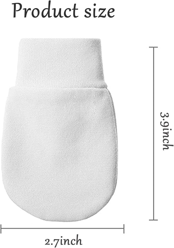 Baby Mittens No Scratch Mittens Infant Soft Gloves Mittens for 0-6 Months Boys Girls-CubbioJoy