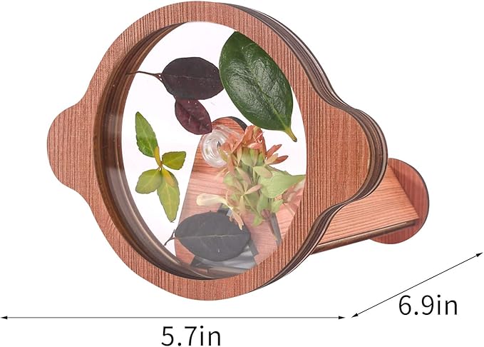 2PCS Natural DIY Kaleidoscope Kit, Outdoor Classic Handmade Education Toys, Magic Wooden Rotating Kaleidoscope Making Set, Best Gift for Nature Lovers (2 Pcs Planets)-CubbioJoy
