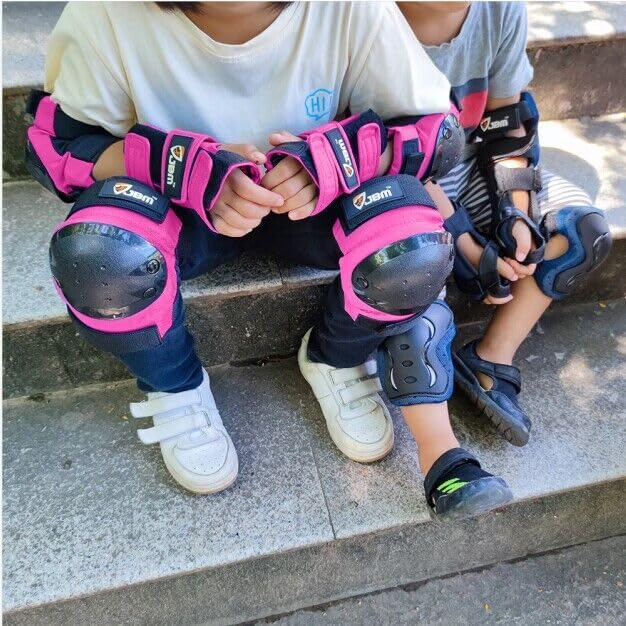 JBM Adult & Kids Knee Pads Elbow Pads and Wrist Guards for Inline Skating, Roller Skating, Skateboarding, Scootering-CubbioJoy