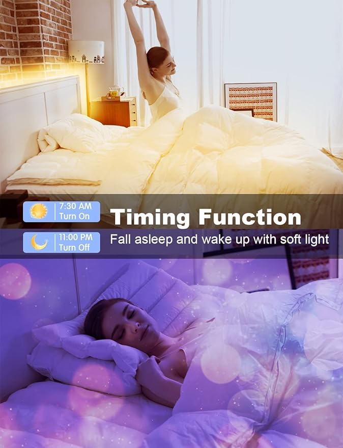 DAYBETTER Smart RGB Led Strip Lights, 300ft Led Lights for Bedroom with App Control, Multicolor Changing Led Light Strips Apply for Home Decor, Living Room, Kitchen, Home Party Decoration-CubbioJoy