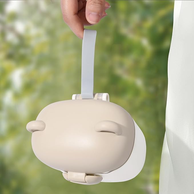 Bebamour Baby Formula Dispenser On The Go, Formula Container to Go, Formula Holder for Travel, Candy Fruit Snack Storage Container with Scoop and Leveller (Coffee)-CubbioJoy