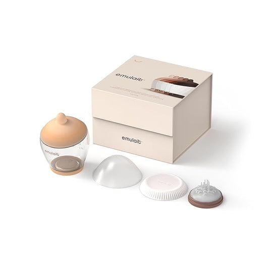 Classic Baby Bottle - Light - Shape 2- Responsive Flow Valve-CubbioJoy