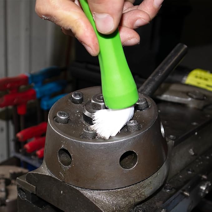 BrushAll® Wire Hand Brush with Ergonomic Handle and Tightly Packed Bristles for Kitchen, Garage, Indoor, Outdoor (Nylon) Patent Pending-CubbioJoy