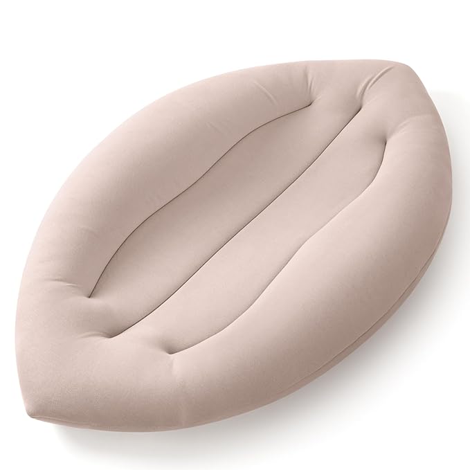 Baby Lounger for Newborn: Skin-Friendly & Breathable for 0-12 Months Infant Tummy Time Playtime & Diaper Changes - Portable & Lightweight Cushion for New Parents-CubbioJoy