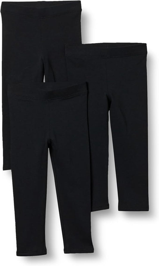 Amazon Essentials Girls and Toddlers' Leggings, Multipacks-CubbioJoy