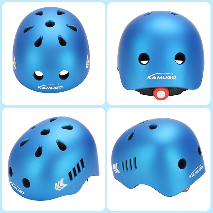 KAMUGO Toddler Helmet Kids Bike Helmet for Girls Boys Ages 2-8 Years,Toddler Bicycle Helmet Suitable for Skateboard Scooter Roller Skating Inline Roller Skating-CubbioJoy