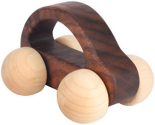 BOXOB Wooden Toys Cars, VehicleToy for Fine Motor Skill Development Wood Baby Push Race Car for Kids Toddlers Baby Boy Girl Birthday Nursery Decor Gift (Color 3)-CubbioJoy
