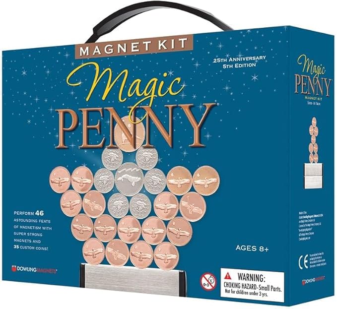 Dowling Magnets Magic Penny Magnet Kit - Hours of Unplugged Play - A Gift for Curious Minds-CubbioJoy