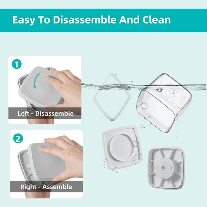 Ankou Airtight Pop Cereal Container, 3300ml Each Large Cereal Containers with Scoops Food Storage Canister Dispenser Perfect For Cereal Flour Spaghetti Rice Kitchen Organizing 3.5qt-CubbioJoy