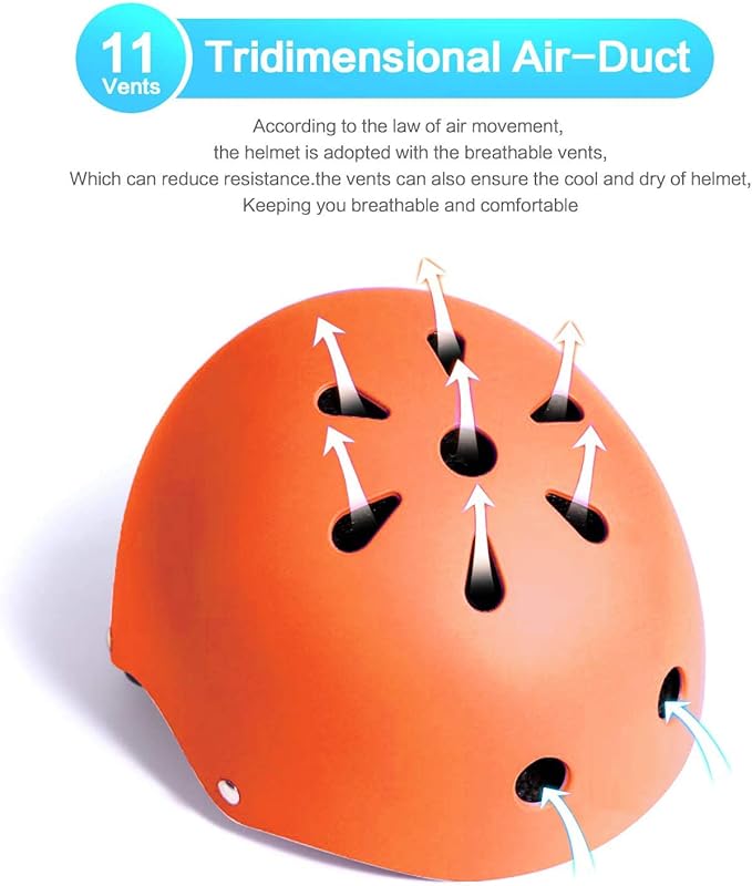 Adjustable Helmet for Ages 3-16 Kids Toddler Boys Girls Youth,Protective Gear with Elbow Knee Wrist Pads for Multi-Sports Skateboarding Bike Riding Scooter Inline skatings Longboard Roller Skate-CubbioJoy