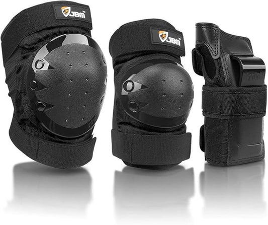 JBM Adult & Kids Knee Pads Elbow Pads and Wrist Guards for Inline Skating, Roller Skating, Skateboarding, Scootering-CubbioJoy