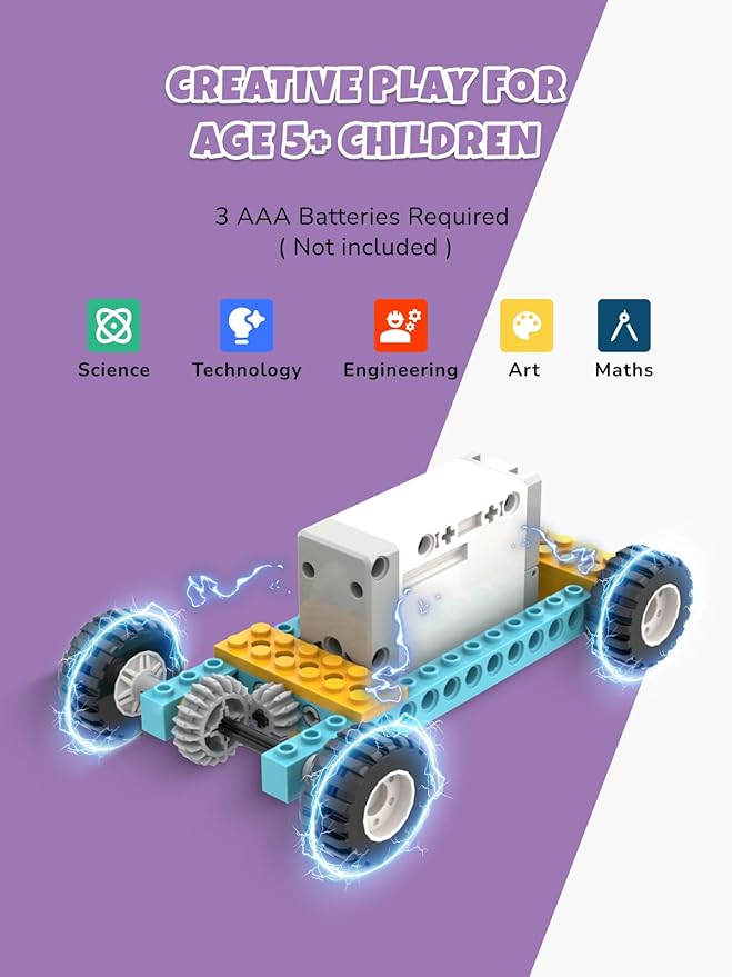 50-in-1 STEM Building Toys for Kids Aged 6-12: 50 Models Science Educational Engineering Blocks Project Kit, Creative Learning Activities for Boys & Girls, for Ages 6-8 8-12-CubbioJoy