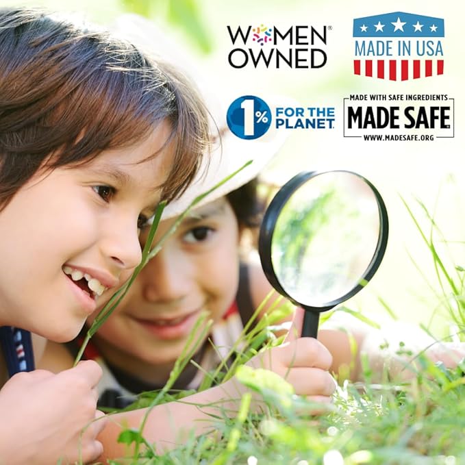 3 Moms Organics, TickWise 8oz Extra Strength Double Whammy 2-Pack - DEET- Free, Tick and Insect Repellent, Plant Based Essential Oils, All Natural Ingredients, Safe for Kids, Adults, Dogs & Horses-CubbioJoy