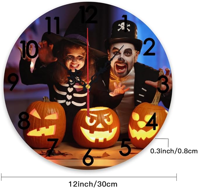 Custom Clocks for Walls Personalized Wall Photo Customized Round Clock for Birthday Wedding Present Creative-CubbioJoy