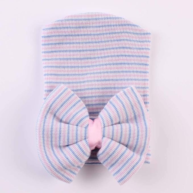 Baby Caps and Mittens Newborn Hospital Beanie Hats No Scratch Gloves Soft Babies Gift Set for Boys Girls-CubbioJoy