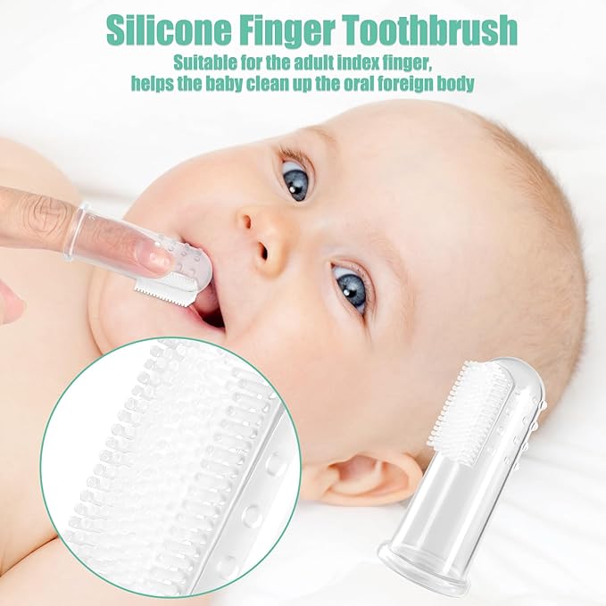 Baby Healthcare and Grooming Kit for Newborn Kids, 24PCS Upgraded Safety Baby Care Kit, Newborn Nursery Health Care Set, Baby Care Products (Green)-CubbioJoy