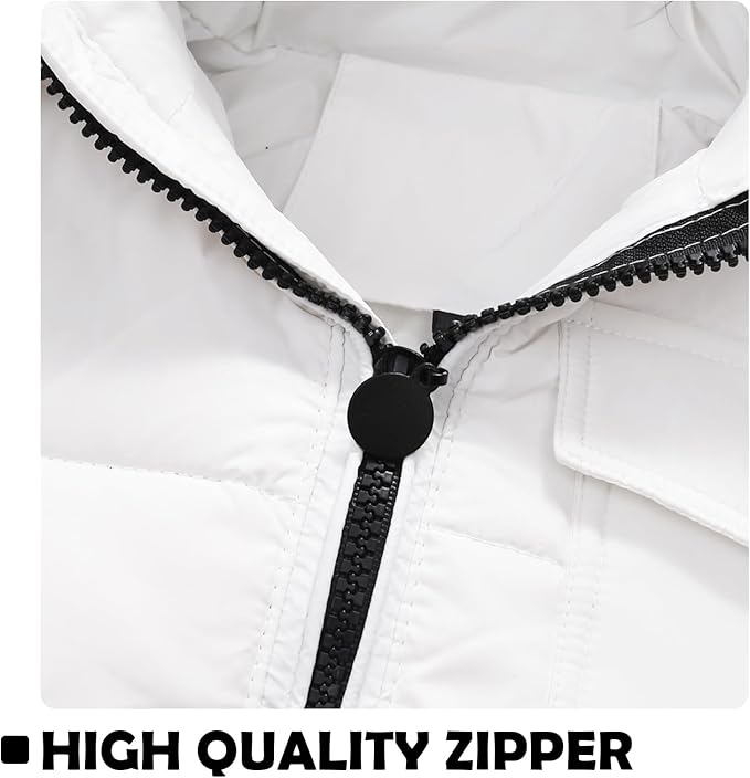 Baby Girl Winter Snowsuit Coat Boy Fur Snow Pants Bib Jacket For Toddler Clothes-CubbioJoy