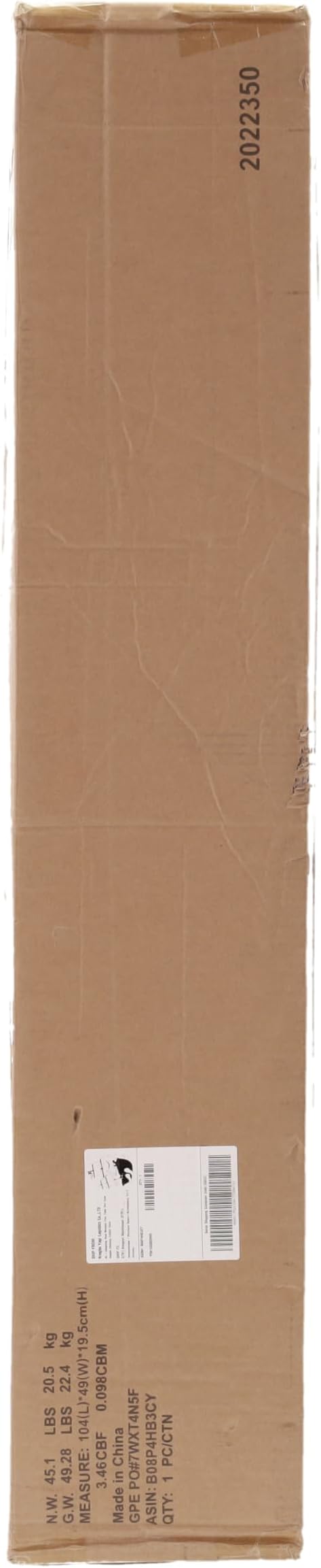 Amazon Basics Kids Kitchen Set, Play Kitchen Toy Playset for Toddlers, Preschoolers, 39"L x 11.8"W x 39"H, White & Gray-CubbioJoy