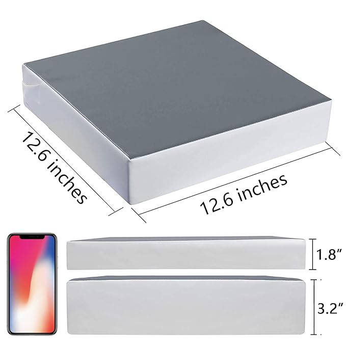 Kalawen Booster Seat for Kitchen Chair, Upgraded 2Pcs PU Washable Straps Safety Buckle Kids Toddler Booster Seat for Table-CubbioJoy