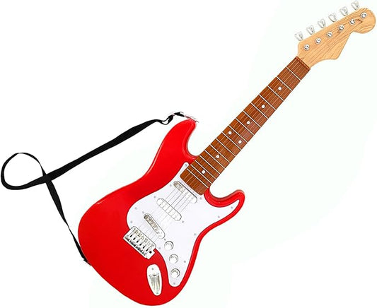 26 Inch Guitar Toy for Kids,Portable Guitar Toy Musical Instrument Toy, Educational Learning Musical Instrument Toy for Ages 3-12 Children Birthday Present for Beginner Children Boys Girls-CubbioJoy