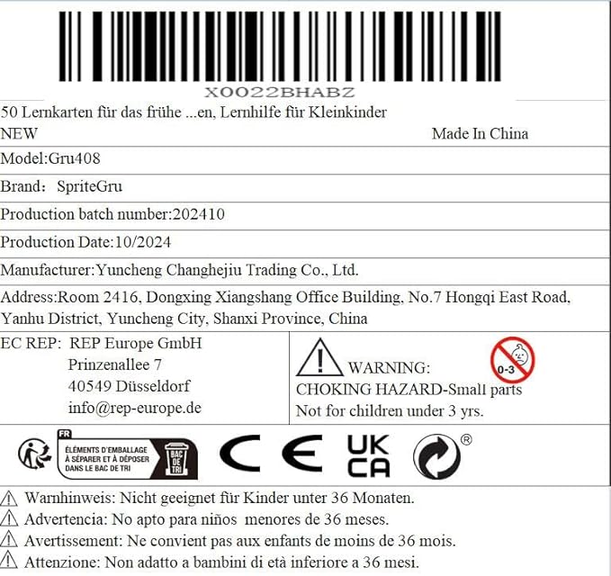 50 PCS Early Learning Flashcards, 7 in 1 Double Sided Cards- Alphabet, Numbers, Foods, Animals, Shapes, Colors with 2 Reclosable Rings, Learning Tool for Pre-K Kindergarten Toddlers-CubbioJoy